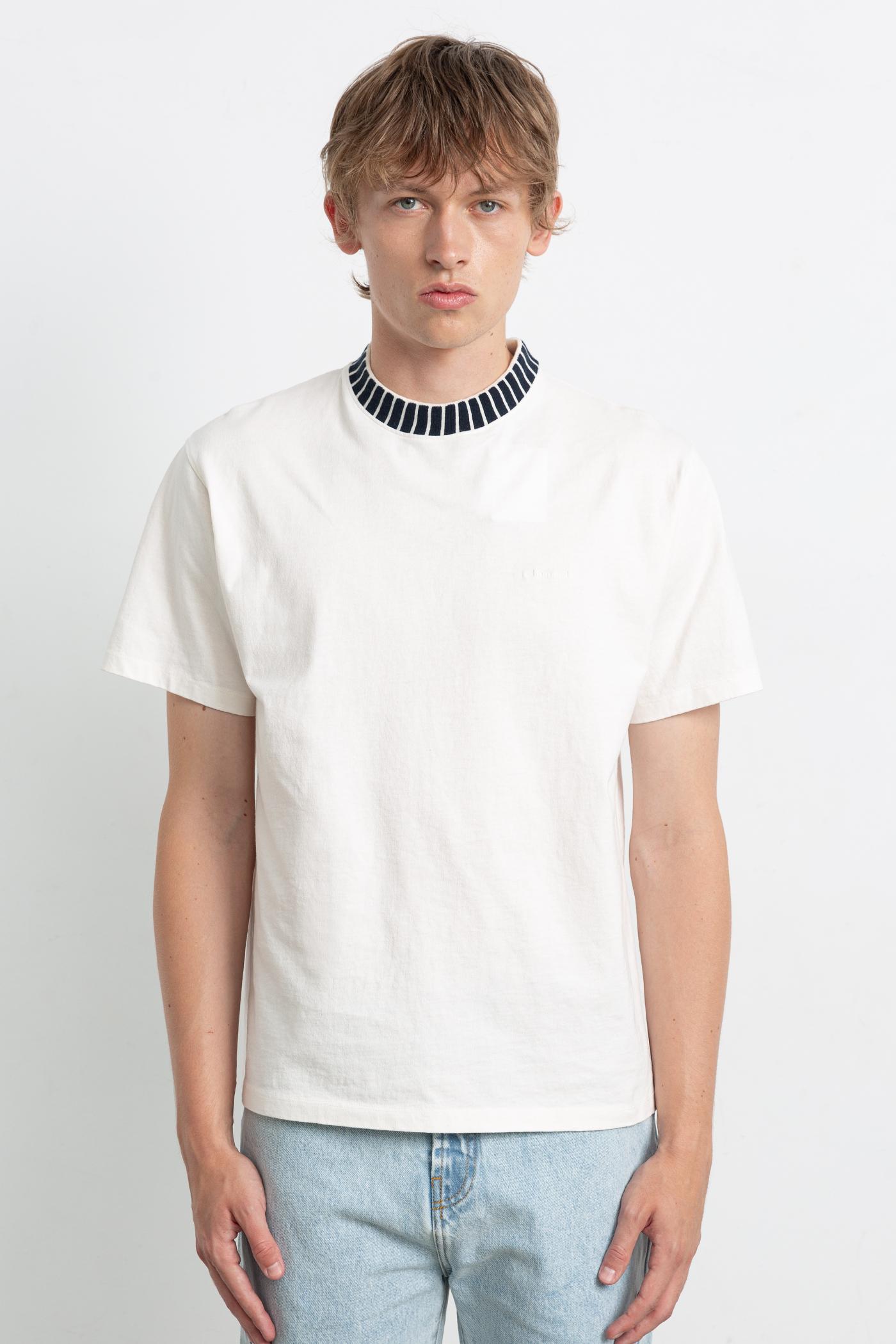 Edmmond Studios Loom T-Shirt Off White Herren weiß